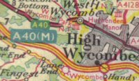 A40(M) map